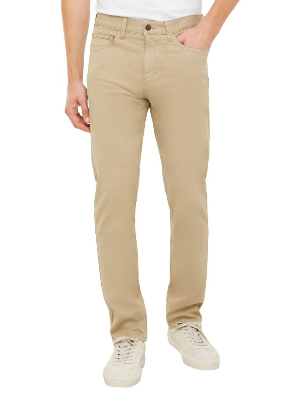 NIB Banana Republic Men's 5-Pocket Twill Pant Size 38X32 Tan